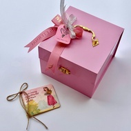 October 20 Gift Set (Including 2-tier gift box, wax flowers, perfume, plus 01 greeting card)