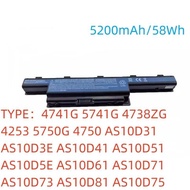 Suitable for Acer 4741g 5741G 4738G 4738ZG 4551G 5745G 5740G Laptop Battery