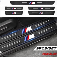 ZR For BMW Car Door Trunk Protect Sticker Carbon Fiber Leather For G20 F30 E60 E46 E90 F10 G30 E36 E