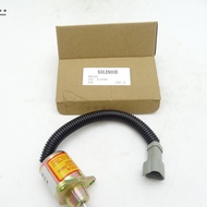 อะไหล่รถขุด Yanmar วาล์โซเลนอยด์ Flameout โซลีนอยด์หยุดปิดเครื่องยนต์419100 12V 24V 41-9100