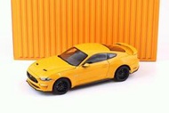 ☆勳寶玩具舖【現貨】DIECAST MASTERS 1/18 福特野馬 FORD MUSTANG 2019 亮光橘 左駕