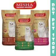 DDT PET STORE !! !! MISHA Dry Cat Food Makanan Kucing - 20kg (Ocean Fish, Seafood, Chicken & Tuna)