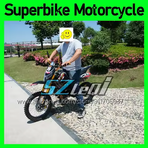 Aldult Motorcycle 4 Stroke 125CC 150CC ATV off-road Real Superbike Moto bike Gasoline Power Racing A