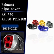 For Ak500 ak 550 ak550 high-grade motorcycle accessories exhaust pipe cover 2017 2018 2019 2020 2021