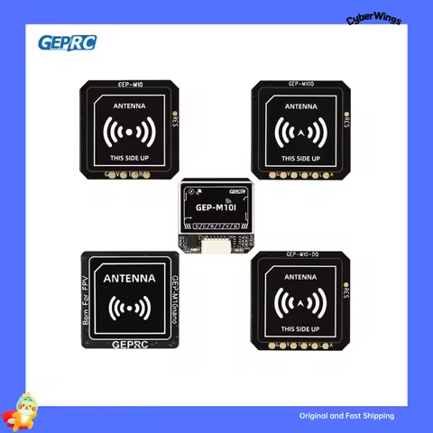 GEPRC GEP-M10 Series GPS Built-in Flash Chip QMC5883L Magnetometer DPS310 Barometer Accurate and Far