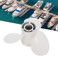 andoer-PH 9 1/4x10 Boat Outboard Propeller 63V 45952 10 EL Aluminum Alloy 3 Blades Replacement for F