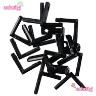 AHTY 20pcs Interior Inside, Black 2020 Series Corner Connector, Profile Slot with Screws L-Shape Ext
