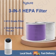 【SG Stock】hysure™ For Sterra Moon/Dawn UV/ EPU 3380Z Compatible Air Purifier H13 Filter