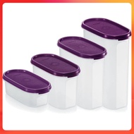 Tupperware 2.3L 1.7L 1.1L 550ml Modular Mates Oval Bekas Air Tight Kuih Raya Spaghetti Tepung Milo G