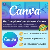 2025 Canva Master Course | Learn Canva AI Tools & Design Skills | Create Stunning Graphics & Videos 