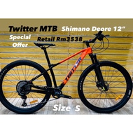 MTB / BASIKAL DEWASA / BASIKAL TWITTER 29''/ TWITTER MOUNTAIN BIKE MTB CARBON MOUNTAIN BIKE / TWITTE