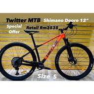 MTB / BASIKAL DEWASA / BASIKAL TWITTER 29''/ TWITTER MOUNTAIN BIKE MTB CARBON MOUNTAIN BIKE / TWITTER MTB