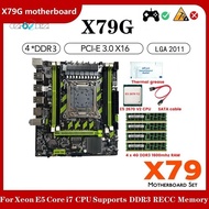 X79G LGA2011 Motherboard+E5 2670 V2 CPU+4X4G DDR3 RAM+Thermal Grease