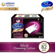 Borong Silcot Cleansing Cotton 82 - Kapas Kecantikan Unicharm / Kapas Wajah / Kapas Pembersih Make U
