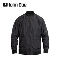 John Doe เสื้อแจ็คเก็ตมอเตอร์ไซค์สำหรับผู้ชาย ใส่ได้ตลอดทั้งปี สไตล์ลำลอง สำหรับการขี่รถจักรยานยนต์แ
