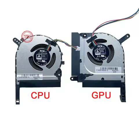 Cpu GPU Fan For Asus Tianxuan 2 Flight Fortress 9 2021 TUF Gaming A15 FA706QR FA506QR FA506QM FX506H
