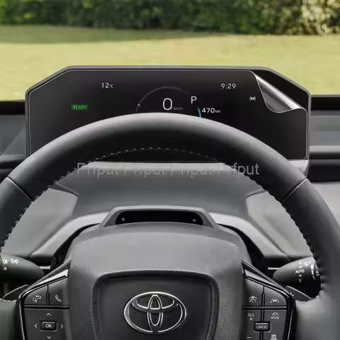 PET Screen Protector For Toyota bZ bZ4X 2026 7 inch Car instrument dashboard Display Auto Interior A