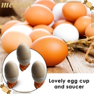 MEIGUII 1/2/4Pcs Kitchen Supplies Boiled Creative Opener Eggs Container