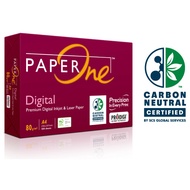 PaperOne A4 / A3 Digital Paper 100gsm 500 Sheets PAPER ONE 100gram 100g Thickness 500's