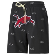 Puma Mens Blue Chip Short Medium Pants Short Pants Men Shorts Seluar Lelaki (Black) 53209902