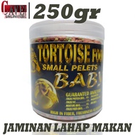250GR PAKAN BABY SULCATA PARDALIS ALDABRA MAKANAN SMALL PELET HEWAN KURA KURA TORTOISE JAMINAN LAHAP