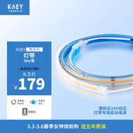 KOEY隙系列高显指客厅卧室 室内氛围黄光中性光无主灯软单色温COB灯带 白色 10w/m 3000k