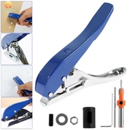 5Pcs Single Hole Punch 5/16inch Heavy Duty Hole Puncher Portable Hole Edge Banding Punching Plier fo