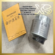VOLKSWAGEN 1.2 1.4 1.6 POLO, BEETLE, GOLF MK6 , GOLF GTI, SCIROCCO OIL FILTER ( 03C 115 561H )