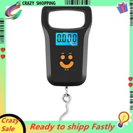 Fishing Weights Electronic 50Kg 10g Hanging Scale LCD Digital Kitchen Scale Pocket Scale Travel Lugg