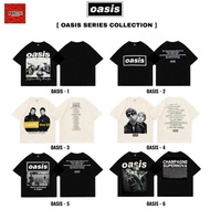 Tshirt band Oasis series collection rawkculture | 100% Cotton | 250-300Gsm High Collar Vintage Unise