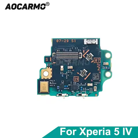 Aocarmo For Sony Xperia 5 IV XQ-CQ72 CQ62 CQ54 SO-54C Bottom Microphone MIC SIM Card Reader Antenna 
