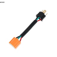 Ceramic Plug Connector Wire Set H4 Car Headlight Bulb