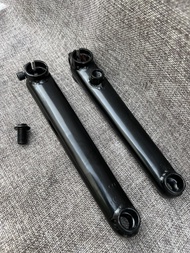 BMX crank crank 3-stage 8-button 19mm axle stick street bike dead-fly action steel 175mm super speci