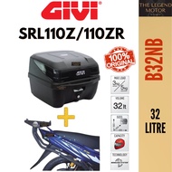 LAGENDA 110 Z ZR LAGENDA110 SRL110 GIVI HRV HEAVY DUTY MONORACK MONO RACK J REAR BOX KOTAK CARRIER B