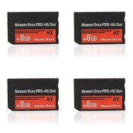 (BVPD) 4X 8GB Memory Stick MS Pro Duo Flash Card PSP Cybershot Camera