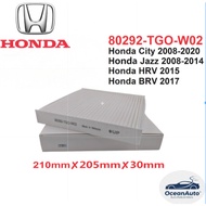 Honda City 2008-2020 / Jazz 2008-2014 / HRV 2015 / BRV 2017 Cabin Air Filter / Aircond Filter 80292-