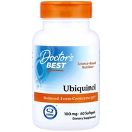 美國Doctor's Best 還原型輔酶Q10(泛醇) 含Kaneka 100毫克 60粒軟膠囊