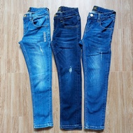Authentic Lee From The Shop Children's Long Jeans Size 6/120 cm. 5-7 Years Old Can Be Worn. There Is