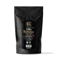 BCC Fine Roasted Robusta Coffee Beans 500gm + FREE 2 Sachets BCC White Coffee 3 in 1 (No Sugar)
