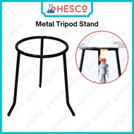 Bunsen Burner Tripod Stand – Metal, Heat-Resistant, Stable Support for Laboratory Heating Pendirian 