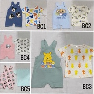 BC15- NEW DISNEY ROMPER SET 2 in 1 SET