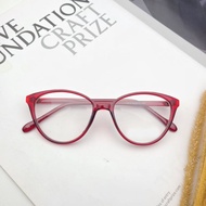 PTT Kacamata Anti Radiasi 6618 Kaca Mata Wanita Pria Frame Sunglasses Lensa Transparan Fashion Impor