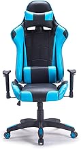 Home Work Chair RSTJ-Sjcw Ergonomic Office Chair PC Gaming Chair Cheap Desk Chair Executive PU Leather Computer Chair Lumbar Support with Footrest Modern Task Rolling Swivel Chair for Women Men vision
