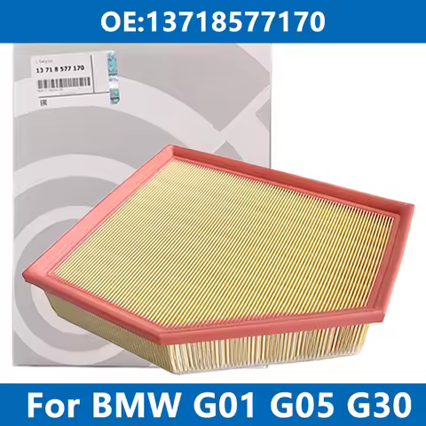 Car Air Filter Cleaner Element 13718577170 For BMW G01 G02 G05 G11 G12 G30 X3 X4 X5 X6 520d 530i 725