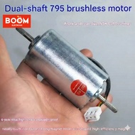 795 Brushless Dynamo Dual-shaft High-torque Motor with NSK Ball Bearings (795NSK)