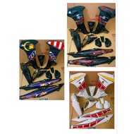 COVERSET Lagenda 110 Malaysia/ Lagenda 110zr White/ Lagenda 110zr Sticker Api / Body motor Lagenda m
