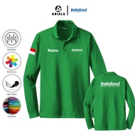 Arials Polo shirt Baju Kaos Kerah Lengan Panjang PT Indofood Sukses Makmur Tbk