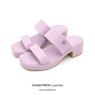 Sweet Palettes รองเท้าหนังแกะ Cloud Freya Lavender