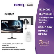 [New] BenQ MOBIUZ EX321UZ OLED｜31.5 inch｜4K 240Hz｜0.03ms GTG | HDR1000｜True Black | Gaming Monitor
