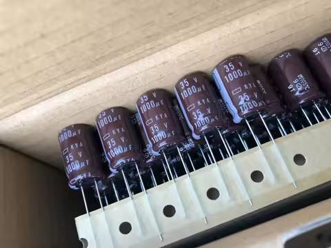 2024 NEW CHEMI-CON NIPPON KYA KY 35V1000UF 12.5x20MM electrolytic Capacitor 1000UF 35V NCC kya 35v10